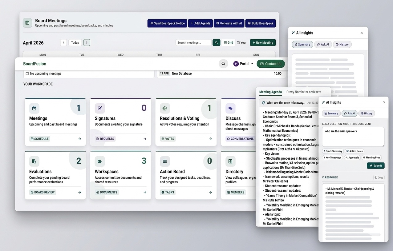 BoardFusion everything in one place overview